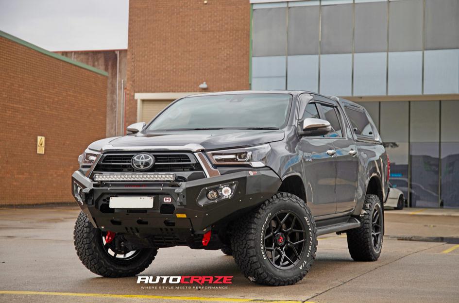 TOYOTA HILUX 4WD SABBATH MATTE BLACK