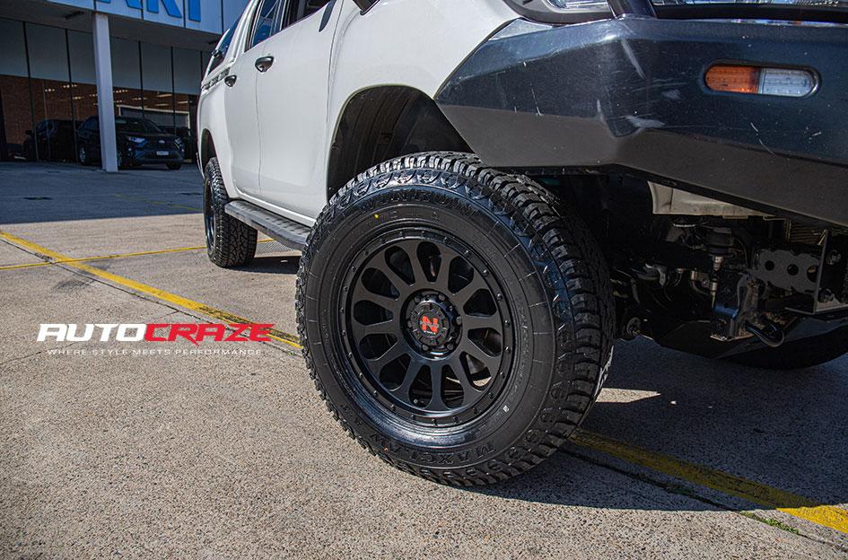 TOYOTA HILUX N80 4WD NOMAD VICTIM MATTE BLACK