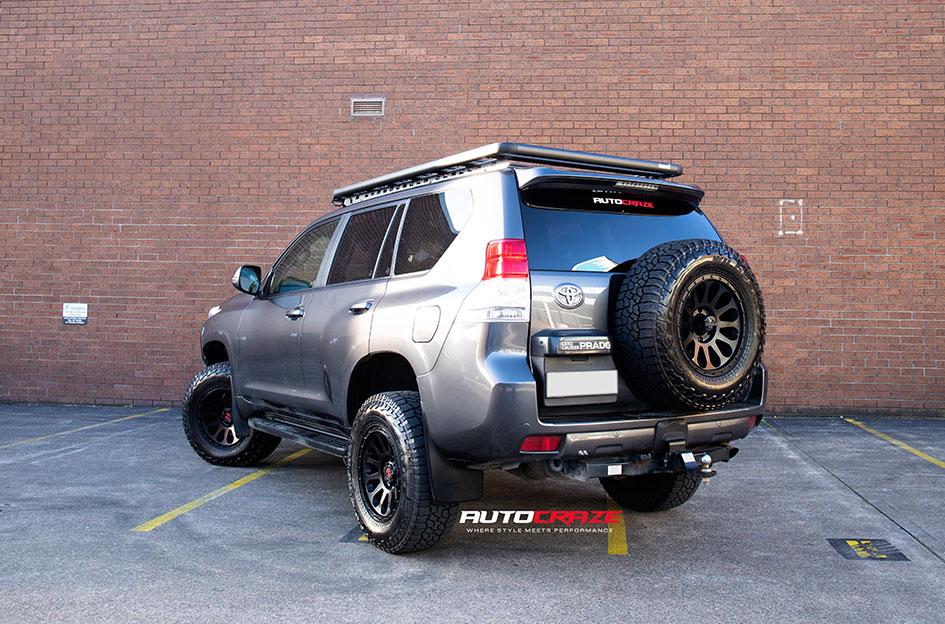 TOYOTA PRADO VICTIM MATTE BLACK