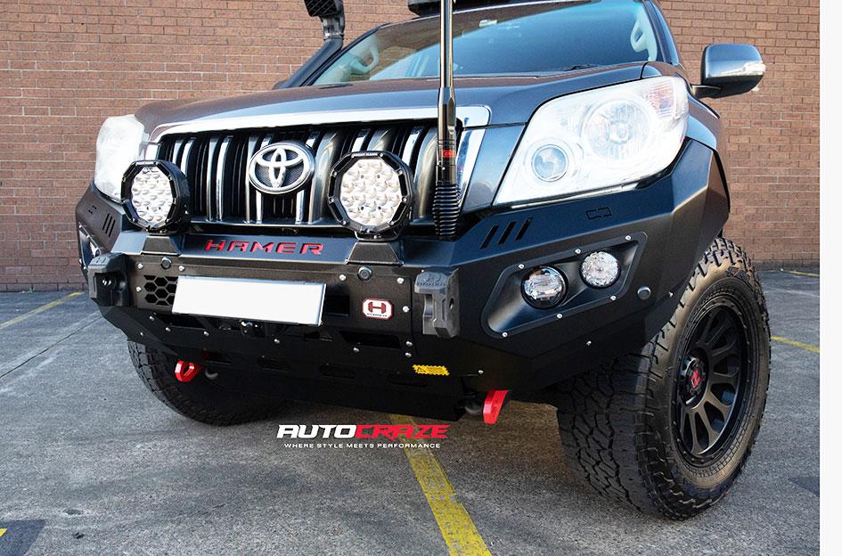 TOYOTA PRADO VICTIM MATTE BLACK