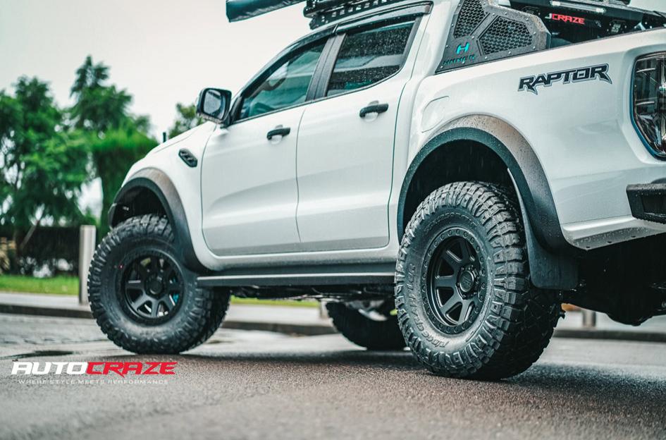 FORD RANGER RAPTOR BAKER MATTE BLACK