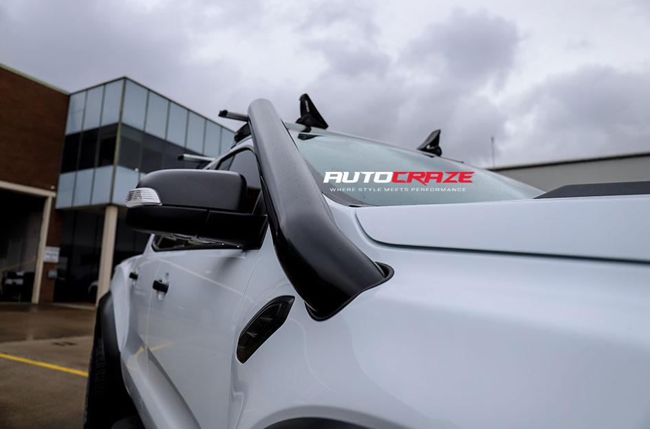 FORD RANGER RAPTOR HURRICANE GLOSS BLACK MACHINED FACE