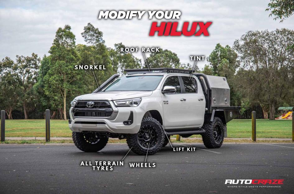 TOYOTA HILUX N80 4WD GRENADE SATIN BLACK