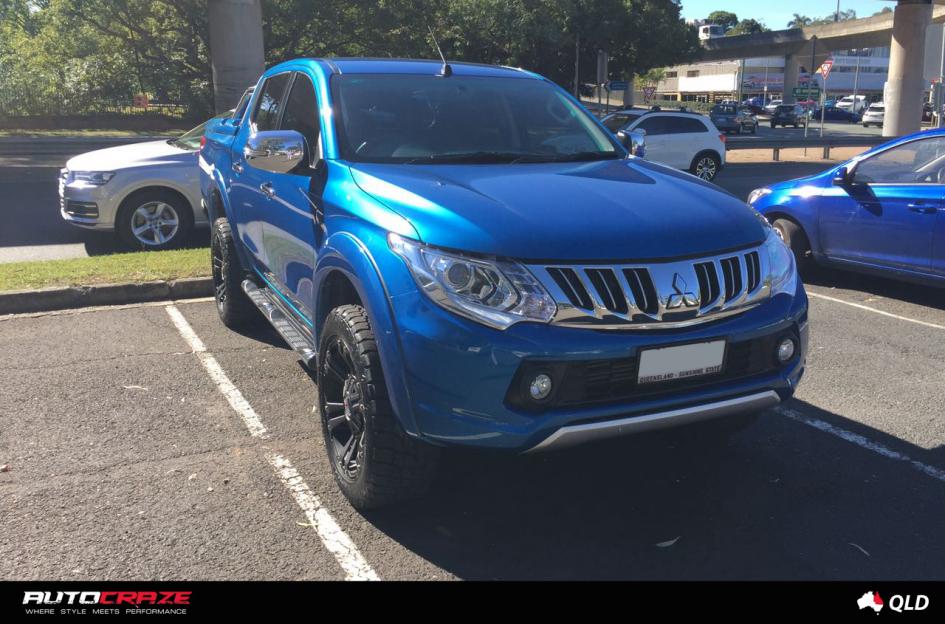 MITSUBISHI TRITON MONSTER XD MATTE BLACK