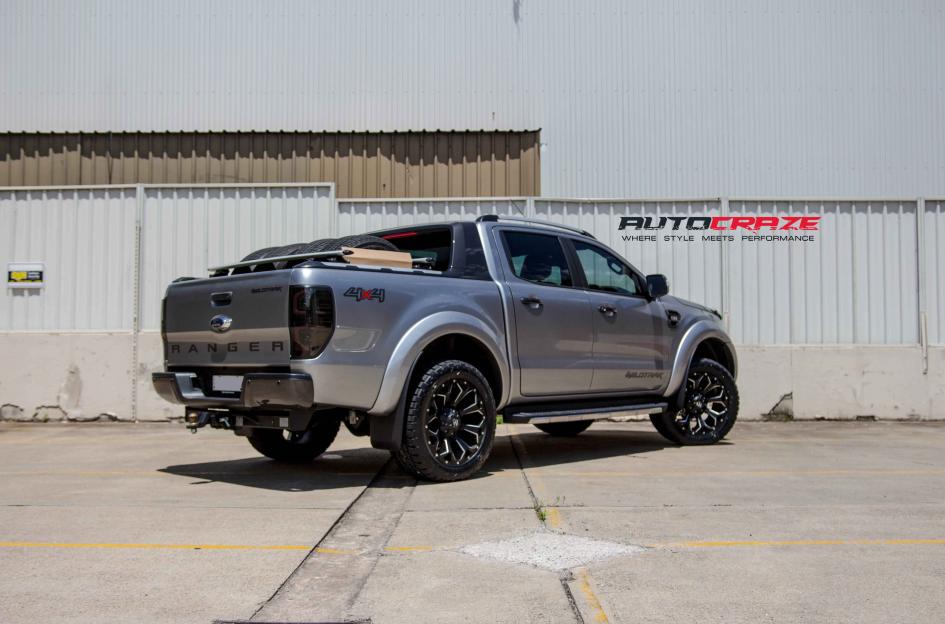 FORD RANGER ASSAULT GLOSS BLACK MILLED ACCENTS