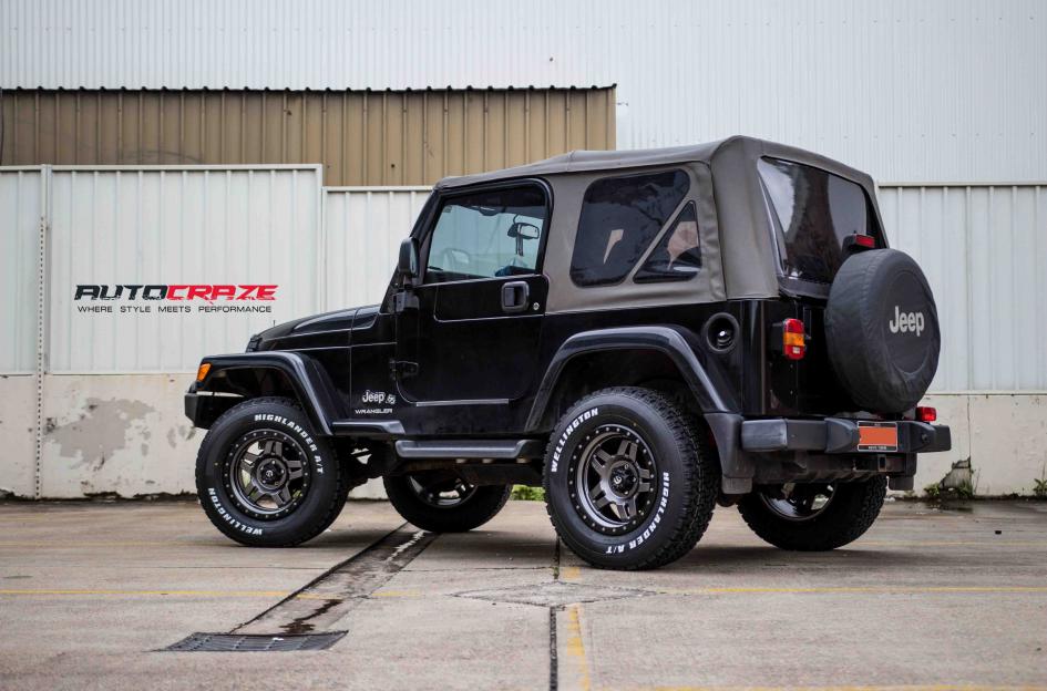JEEP WRANGLER ANZA MATTE ANTHRACITE WITH BLACK RING 3