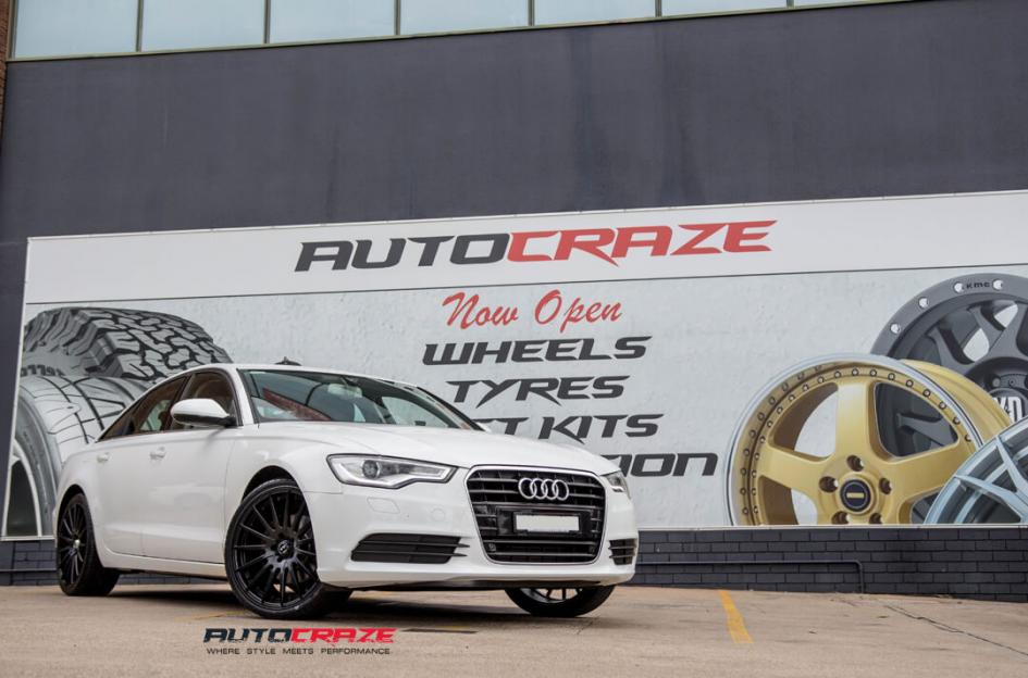 AUDI A6 OX110 MATTE BLACK