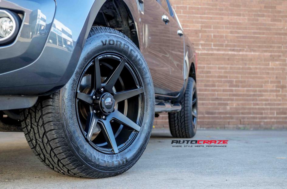 FORD RANGER AVALANCHE MATTE BLACK MILLED FONT 3