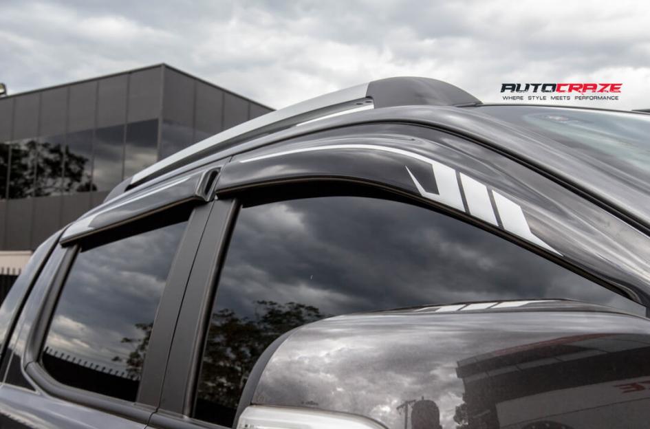 FORD RANGER GD02 MATTE BLACK MILLED ACCENTS