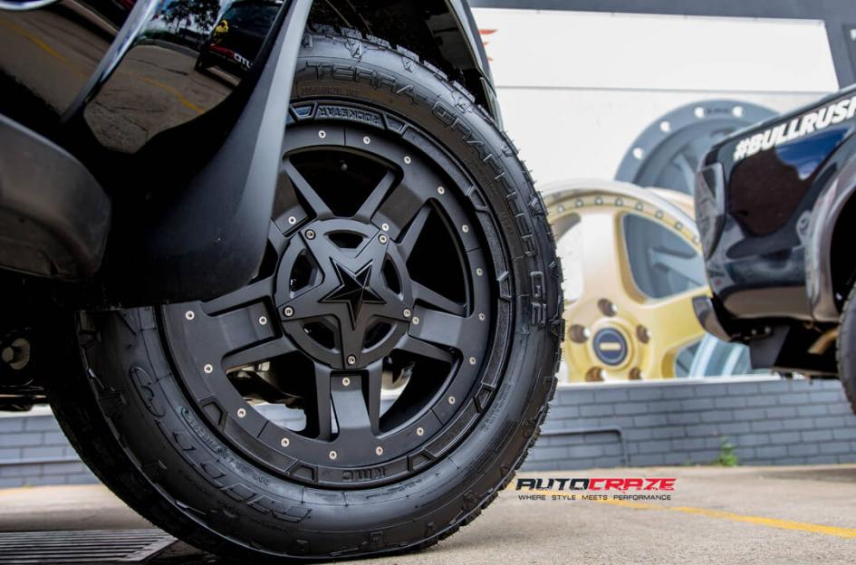 FORD RANGER ROCKSTAR XD 3 MATTE BLACK