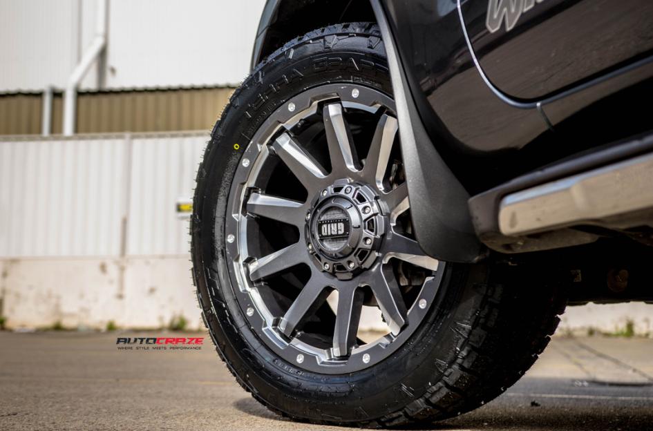 FORD RANGER GD05 GRAPHITE WITH MILLED ACCENTS