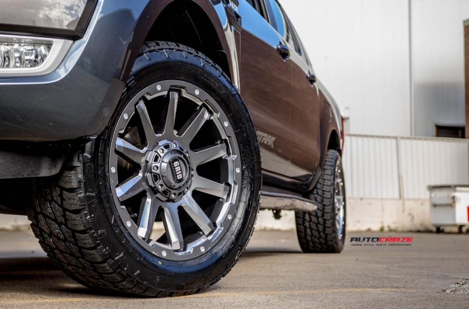 FORD RANGER GD05 GRAPHITE WITH MILLED ACCENTS