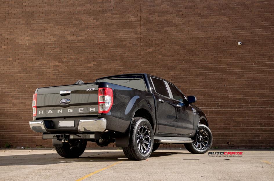 FORD RANGER GRID GD05 MATTE BLACK MILLED ACCENTS 3