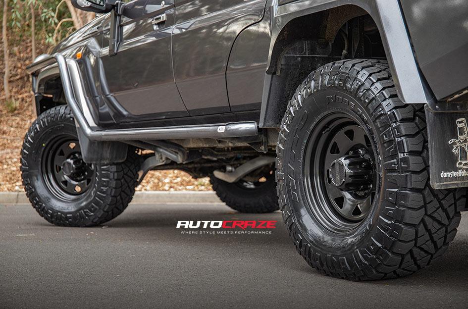 TOYOTA LANDCRUISER TERRA SATIN BLACK