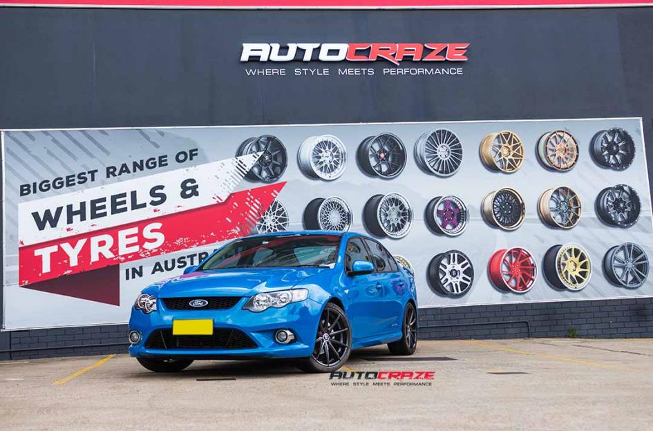 FORD FALCON CONCAVE MATTE BLACK