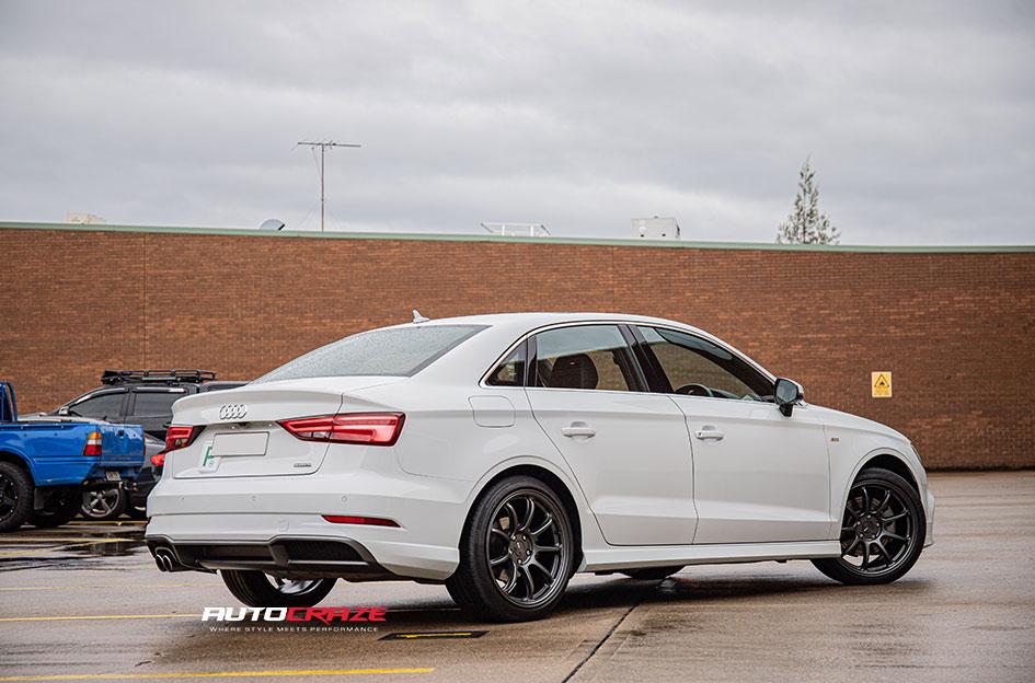 AUDI S3 2003 ONWARDS ENKEI PF09 MATTE DARK GUN METALLIC