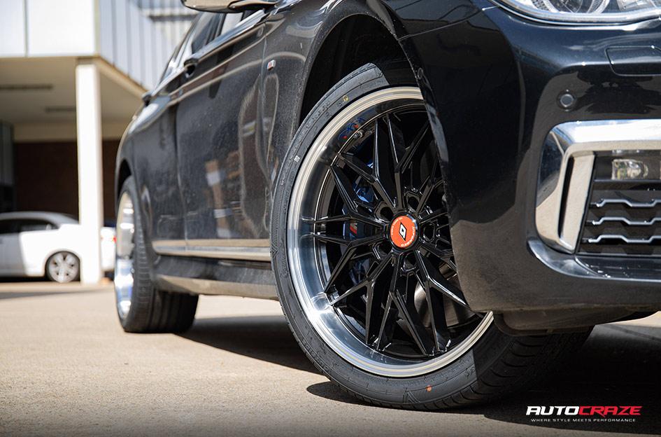BMW 7 SERIES KIKI5588 BLACK POLISHED LIP