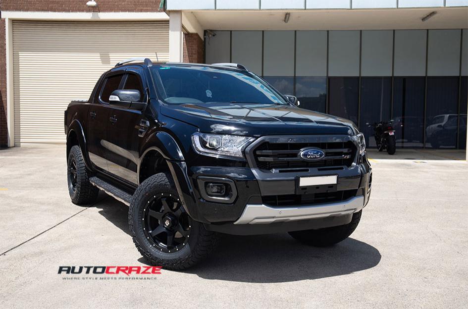FORD RANGER PHILIDELPHIABLACK MATTE FRONT MILLED