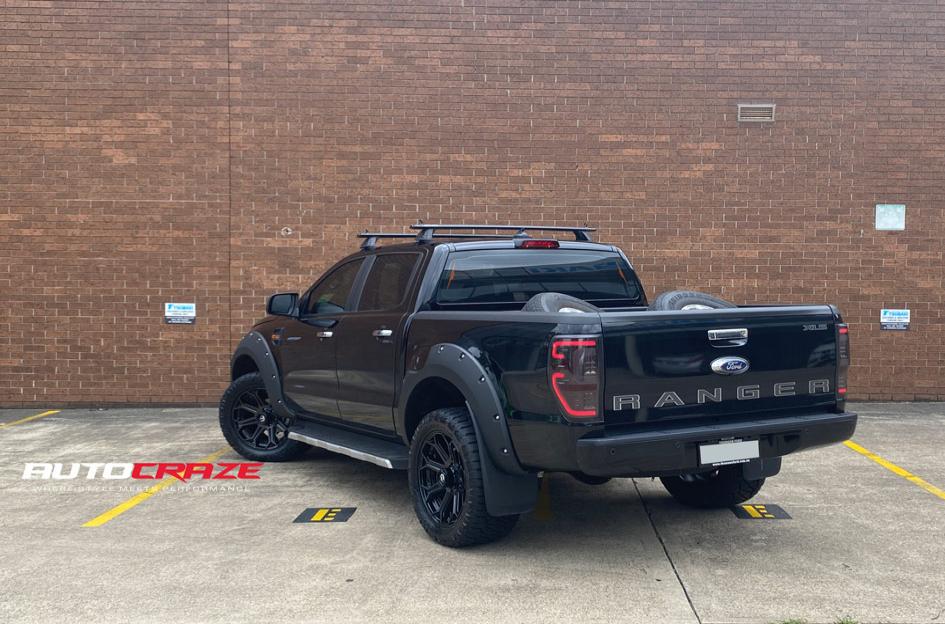 FORD RANGER SIEGE MATTE BLACK