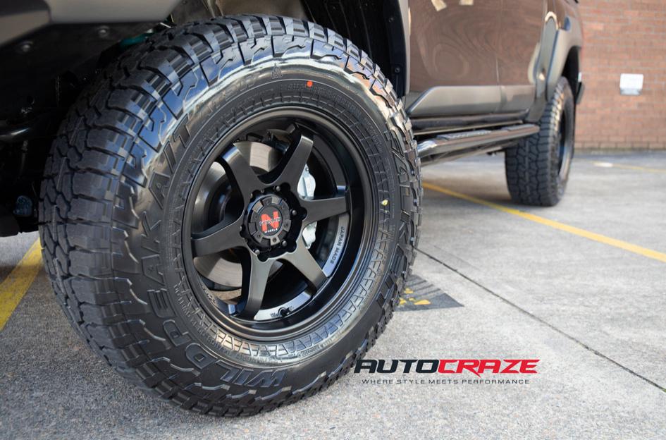TOYOTA HILUX N80 RUGGED X PROSECUTOR MATTE BLACK