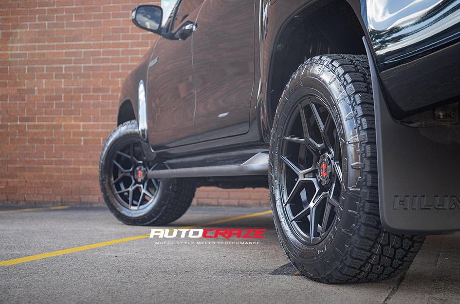 TOYOTA HILUX 4WD SABBATH MATTE BLACK