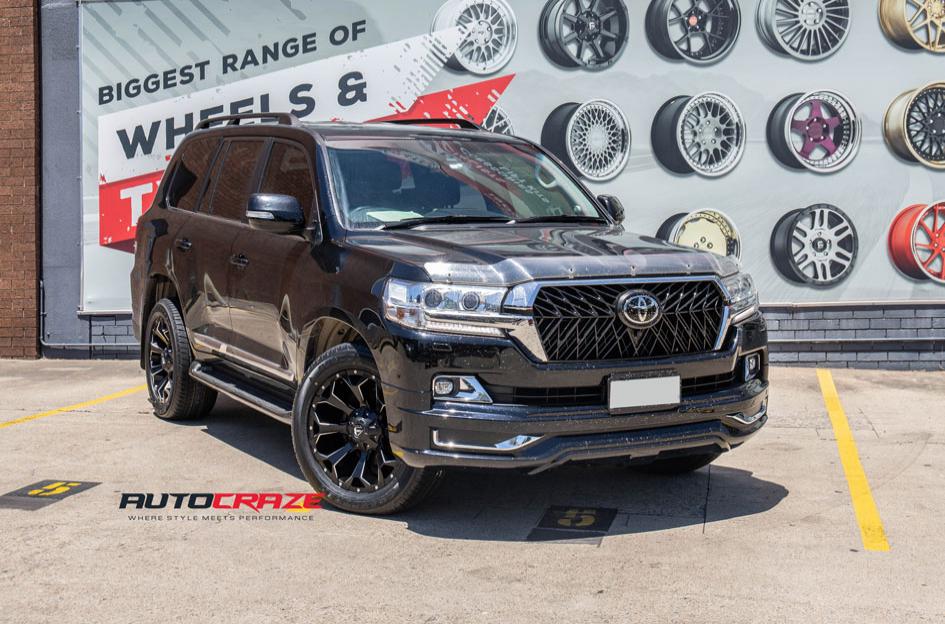 TOYOTA LANDCRUISER ASSAULT GLOSS BLACK MILLED ACCENTS