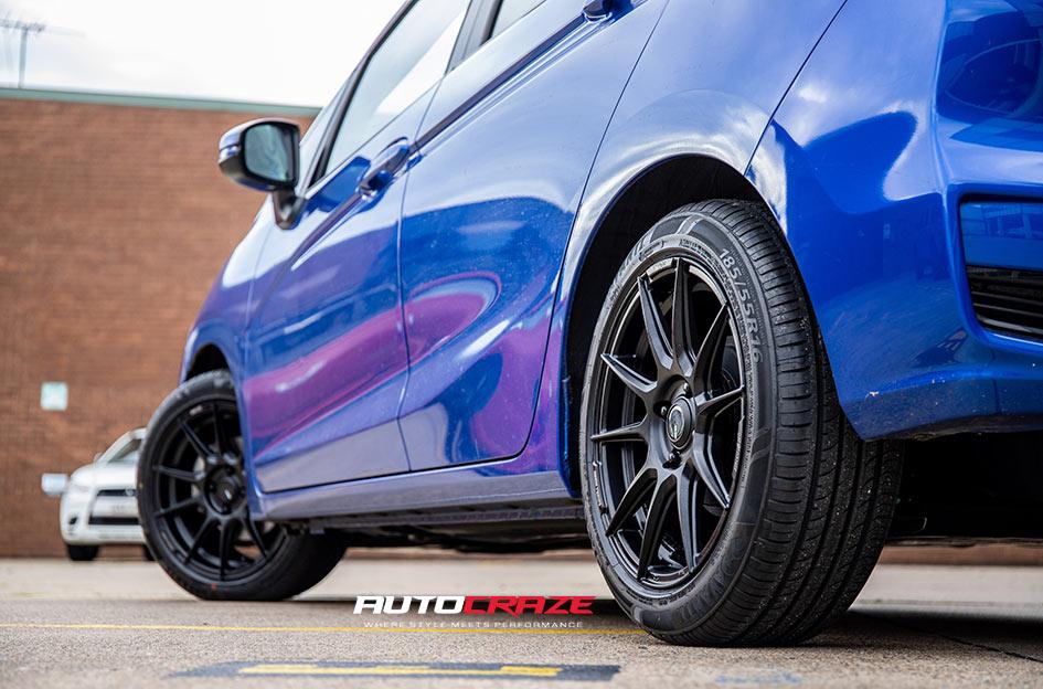 HONDA-JAZZ-SC46-MATTE-BLACK