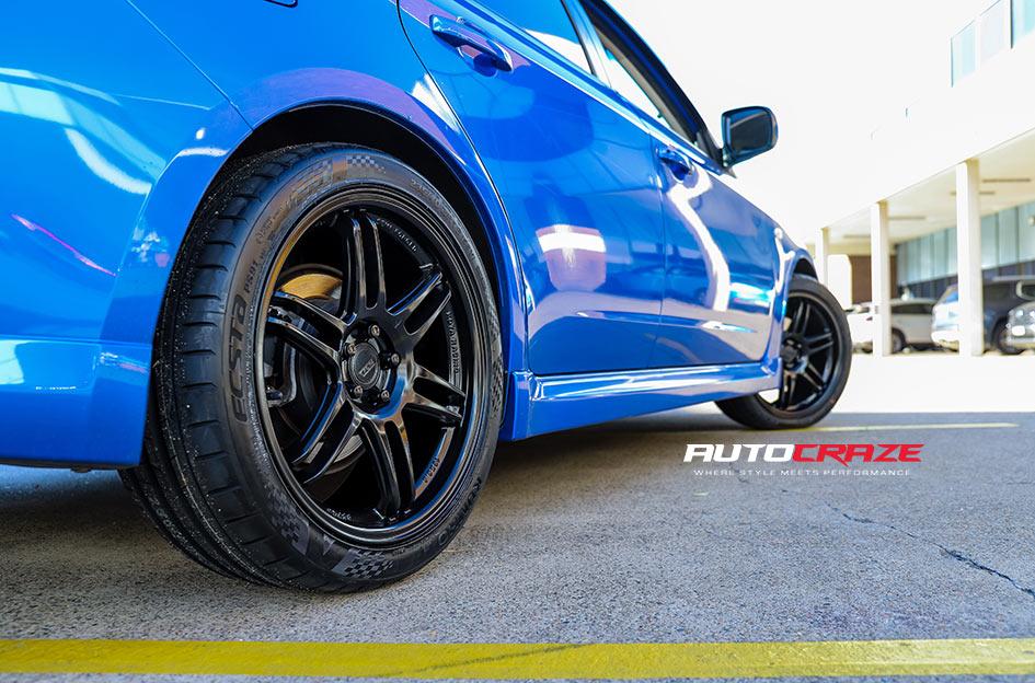 SUBARU WRX SF01 SATIN BLACK