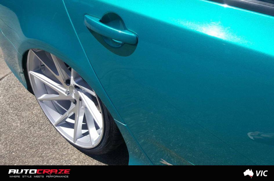 FORD FALCON INVERT SILVER MACHINED FACE