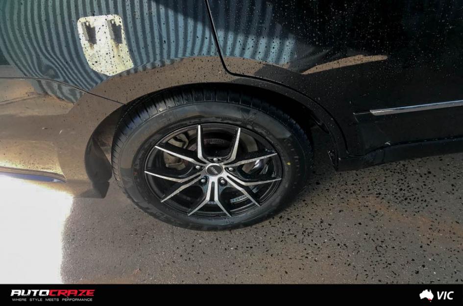 MITSUBISHI 380 VENOM BLACK MACHINED FACE