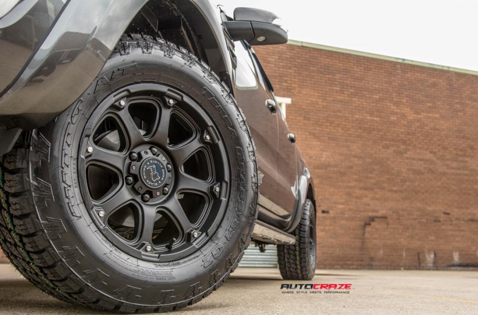 FORD RANGER GLAMIS MATTE BLACK