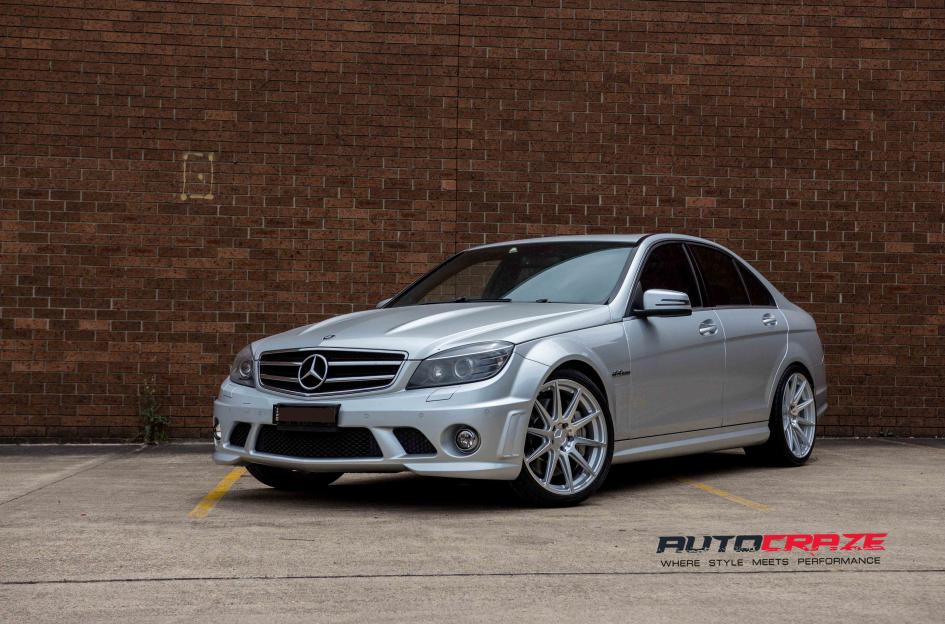 MERCEDES-AMG-C63-ESSEN-SILVER-MACHINED-FACE
