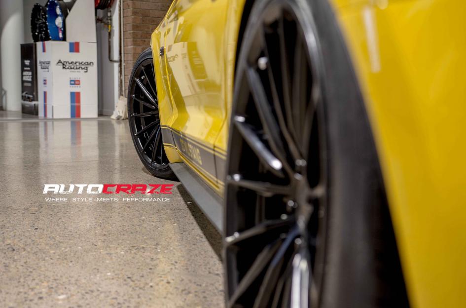 FORD MUSTANG SF09 SATIN BLACK