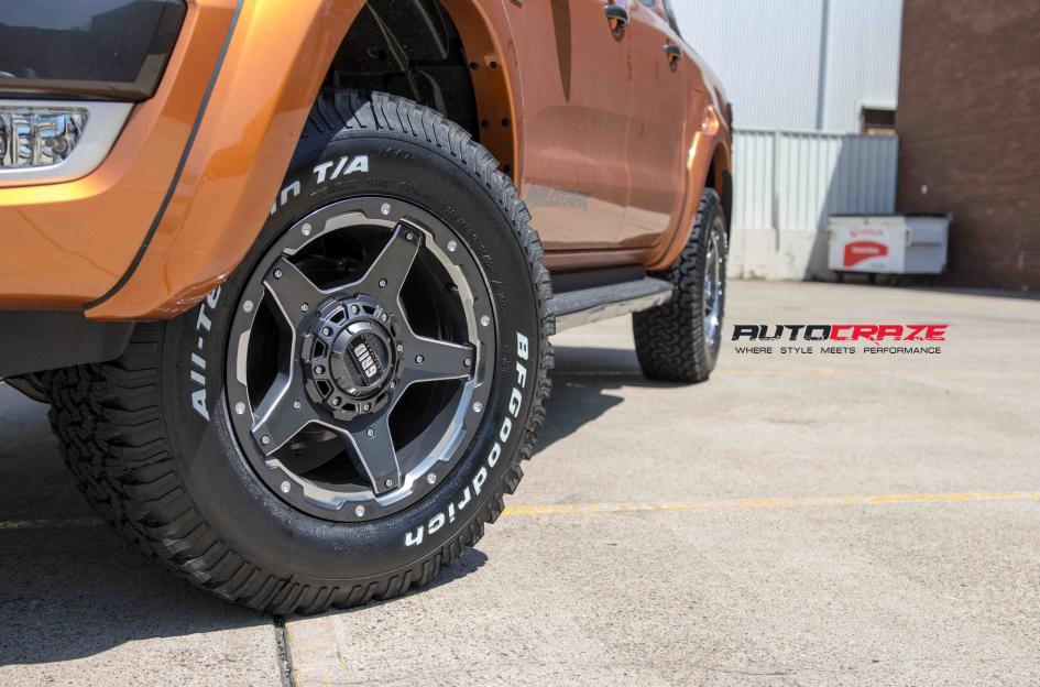 FORD RANGER GD04 GRAPHITE WITH MILLED ACCENTS 5