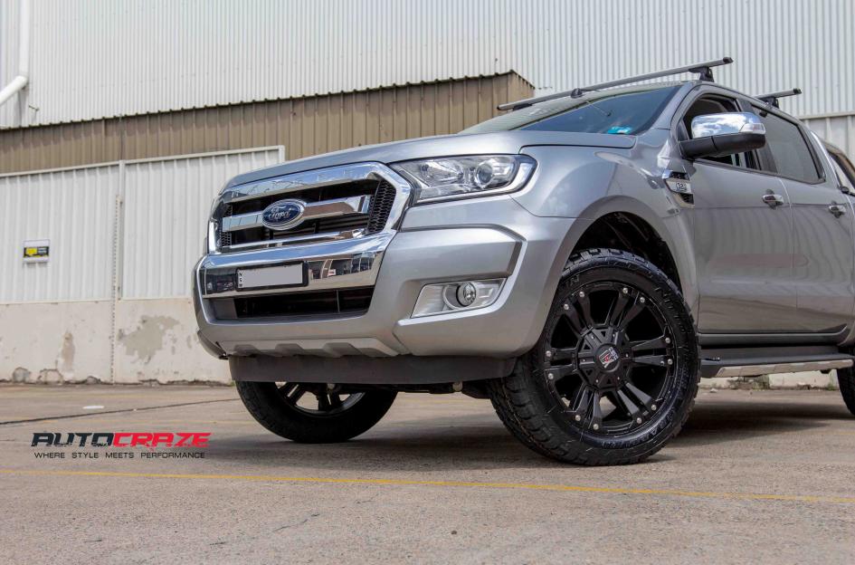 FORD RANGER MONSTER XD 2 MATTE BLACK 5