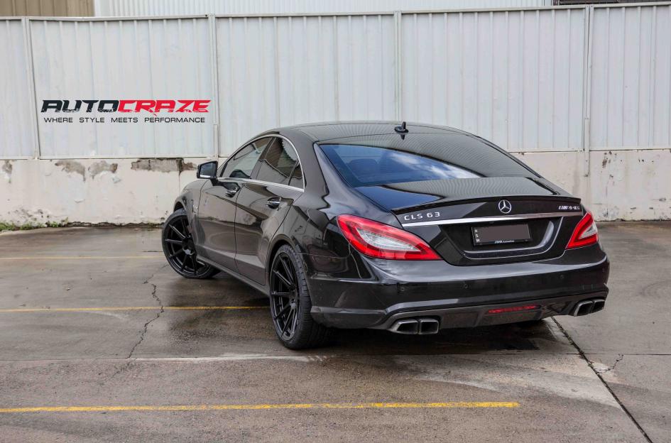 MERCEDES CLS CLASS SF04 MATTE BLACK