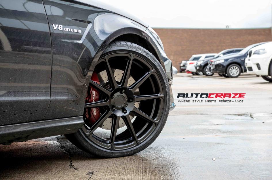 MERCEDES CLS CLASS SF04 MATTE BLACK