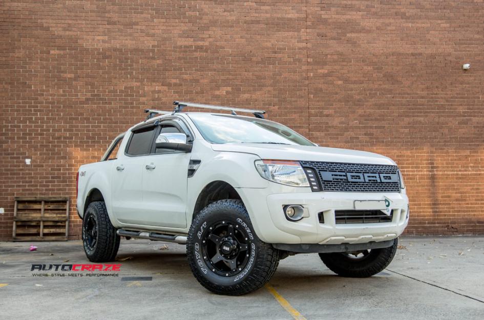FORD RANGER GD04 MATTE BLACK