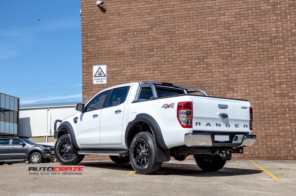 FORD RANGER MAVERICK GLOSS BLACK MILLED ACCENTS