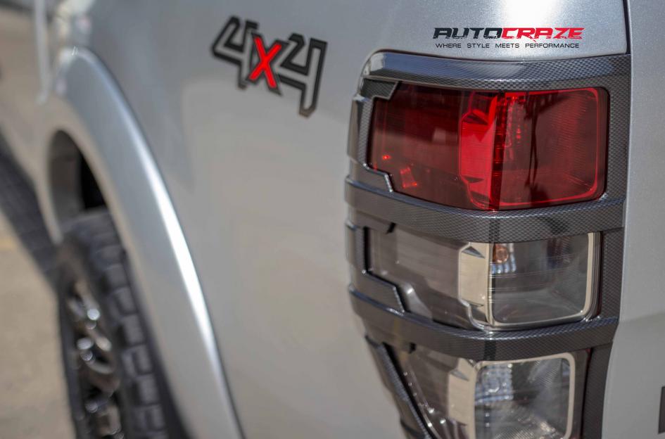 FORD RANGER BATTLE AXE GLOSS BLACK MILLED ACCENTS