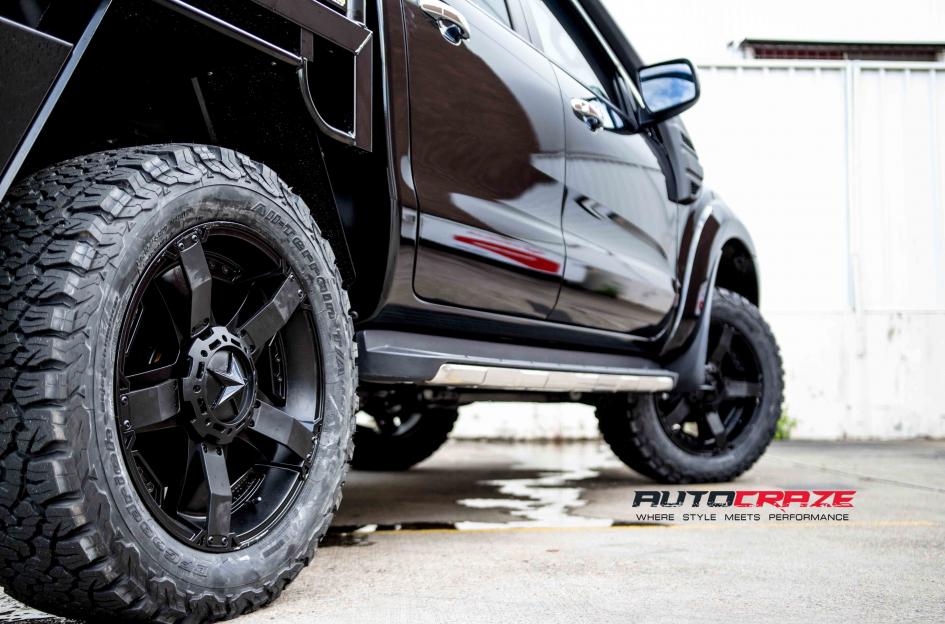 FORD RANGER ROCKSTAR XD 2 MATTE BLACK 4