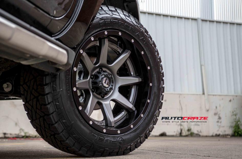 FORD RANGER RAMPAGE MATTE ANTHRACITE GLOSS BLACK LIP