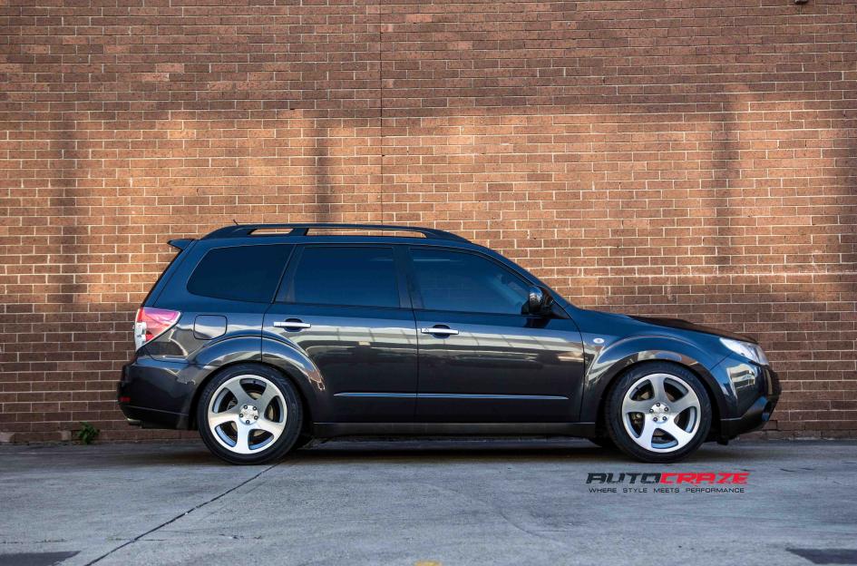 SUBARU FORESTER TMB SILVER MACHINED FACE