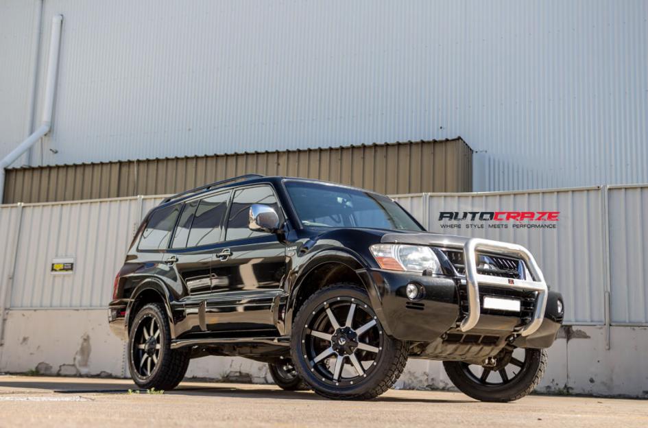 MITSUBISHI PAJERO MAVERICK BLACK MACHINED FACE