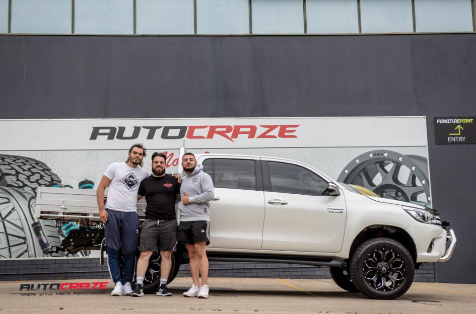 TOYOTA HILUX N80 4WD ASSAULT GLOSS BLACK MILLED ACCENTS