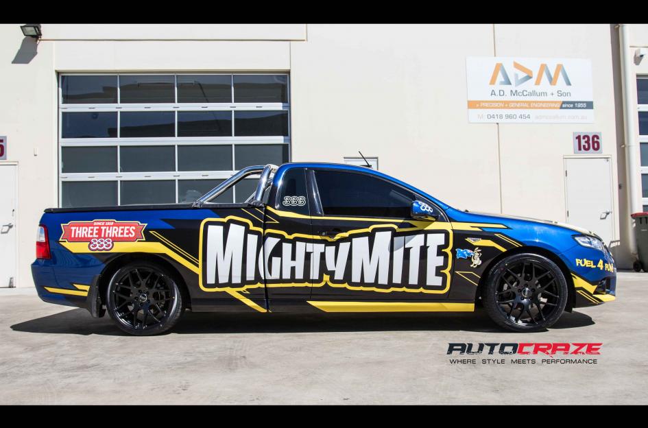 FORD FALCON M SPEC MATTE BLACK
