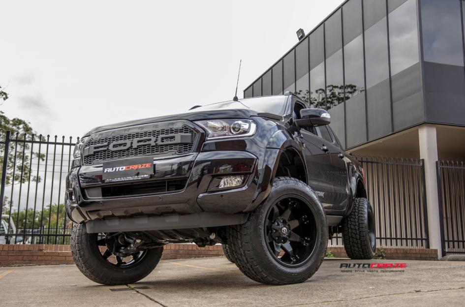 FORD RANGER OCTANE MATTE BLACK 4