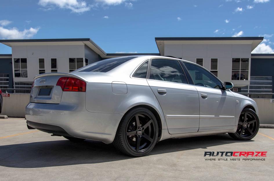 AUDI A4 2003 ONWARDS OX838 FLAT BLACK