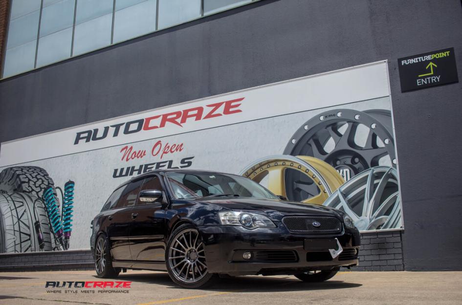 SUBARU LIBERTY SF05 SATIN GUN METAL