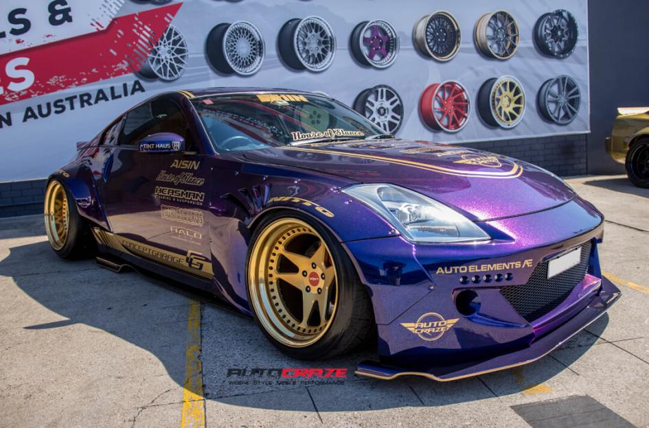 NISSAN 350Z USF MATTE CANDY GOLD